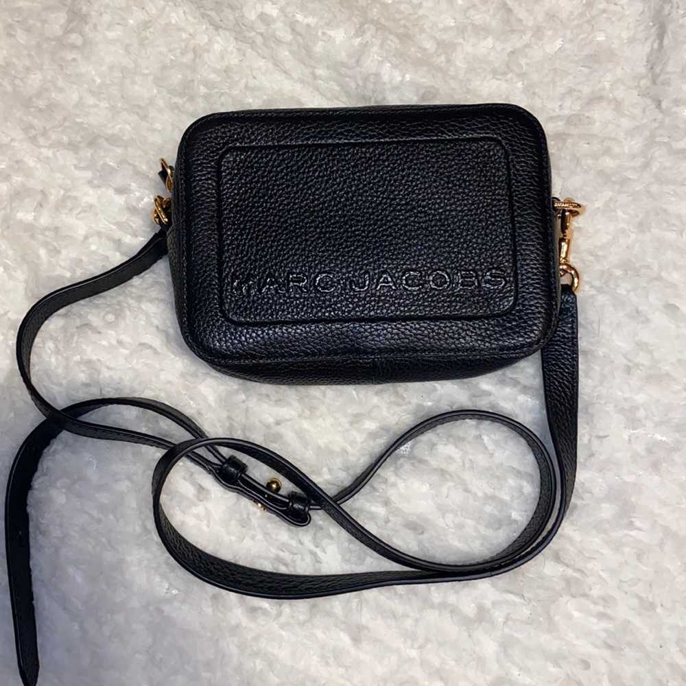 Marc jacobs black camera bag new
